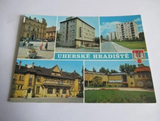 Uherské Hradiště - Městský národní výbor, Hotel Morava, Sídliště Pod svahy...