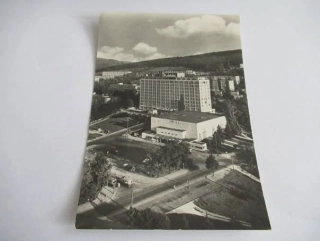 Gottwaldov - Hotel Moskva a Velké kino