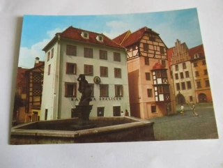 Cheb - náměstí Jiřího z Poděbrad