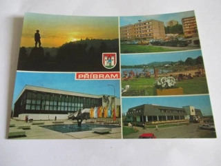 Příbram - Ranní nálada, sídliště Zdaboř, koupaliště Nový rybník..