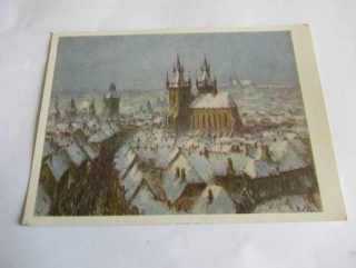 F. Líbal: Praha s Prašné brány