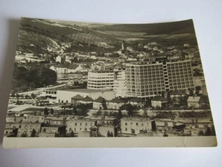 Gottwaldov - hotel Moskva, kino a obchodní dům