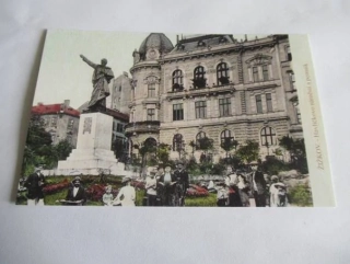 Praha Žižkov - Havlíčkovo náměstí a pomník