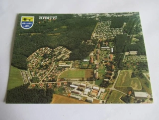 Rybitví - letecký pohled
