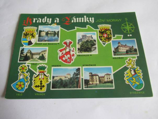 Hrady a zámky Jižní Moravy - Žďár nad Sázavou, Telč, Vranov, Strážnice..