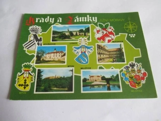Hrady a zámky Jižní Moravy - Lysice, Bučovice, Milotice, Bítov, Jevišovice