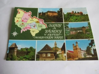 Hrady a zámky v Severo-Moravském kraji - Úsov, Sovinec, Šternberk, Helfštýn, Štramberk, Nový Jičín