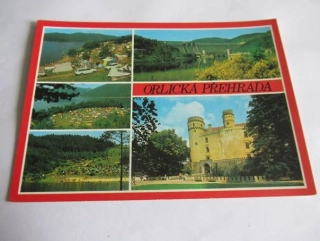 Orlická přehrada - okres Příbram