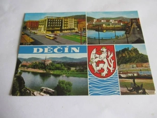 Děčín - hotel Grand - restaurace Atlantik - zámek - Pastýřská stěna