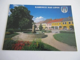 Kamenice nad Lipou - náměstí Čs. armády