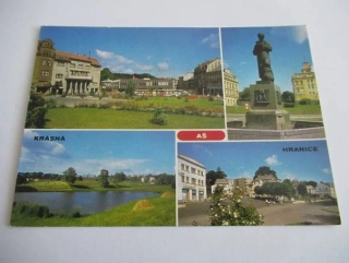 Krásná, Aš, Hranice