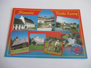 Velké Losiny - Ruční papírna, Lázně Velké Losiny, zámek, dřevěny kostelík..
