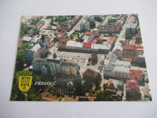 Přelouč - letecký pohled