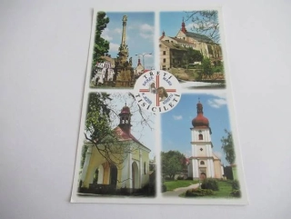 Jaroměř - Mariánský sloup, chrám sv. Mikuláše, kaple sv. Anny, kostel sv. Jakuba