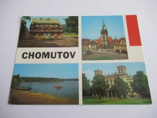 Chomutov - Hotel Třetí mlýn, Kostel s městskou věží, Kamencové jezero, Klub VTŽ