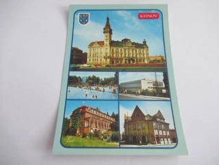 Krnov - radnice, koupaliště, městské lázně, sanatorium Ježník, divadlo J. Fučíka