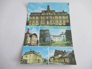 Lipová - Lázně - léčebný dům Terezinka, společenský dům, vyšetřovací ústav, hotel Lípa, Selská světnička