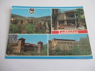 Loděnice - celkový pohled, obchodní středisko Loděnka, zámek Vinice, základní škola