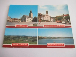 Lanškroun, Jablonné nad Orlicí, Horní Čermná, Dolní Čermná