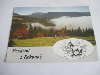 Krkonoše - Sněžka od chaty Severky