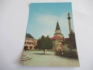 Kroměříž - pohled k zámku