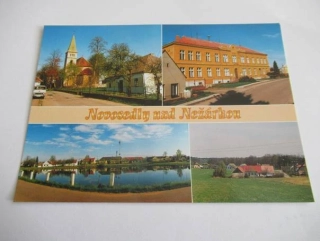 Novosedly nad Nežárkou - kostel, škola, kolence, jednoty