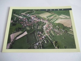 Osiky - letecký pohled