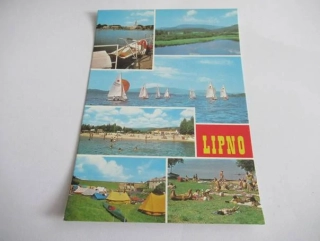 Lipno - Frymburk, Vltava u Nové Pece, Jachty na jezeře, Pláž v Horní Plané..