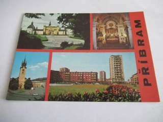 Příbram - Svatá Hora, náměstí, sídliště