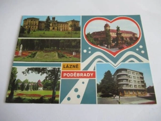 Poděbrady - Jiřího náměstí, léčebné domy Mír a Fučík
