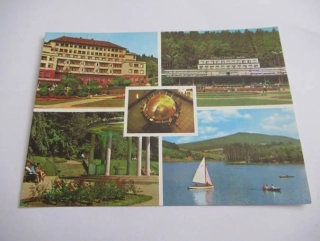Lázně Luhačovice - Palace-sanatorium, společenský dům, pramen Ottavka..