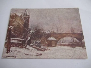 Karel Holan: Karlův most v zimě