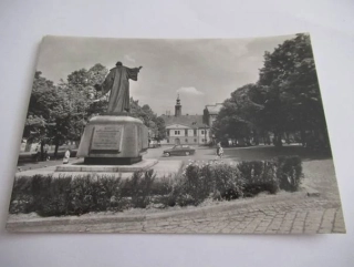 Louny - pomník mistra Jana Husa