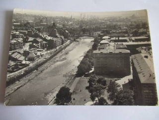Ostrava - pohled na řeku Ostravici
