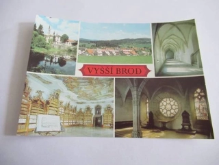 Vyšší Brod - Poštovní muzeum, Nová výstavba, Křížová cesta, knihovna, Kapitulní síň
