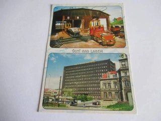 Ústí nad Labem - správní budova Spolchemie, Depoúzkorozchodné dráhy