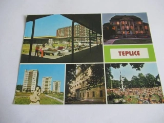 Teplice - Řetenice, Hadí lázně, sídliště, vojenský lázeňský ústav, Plovárna
