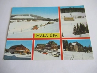 Krkonoše - Malá Úpa - pomezní boudy, zotavovna Javor, chata Devětsil..