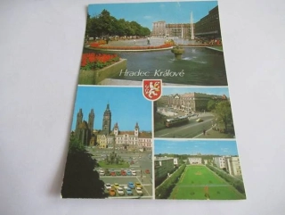 Hradec Králové - Gottwaldovo náměstí, Žižkovo náměstí, náměstí dr. B. Šmerala, fakultní nemocnice