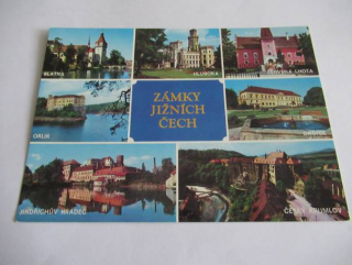 Zámky Jižních Čech - Jindřichův Hradec, Orlík, Blatná, Český Krumlov...