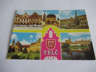 Telč - náměstí Míru, Předbraní Velké brány, náměstí Míru, Zámecká zahrada, celkový pohled na zámek