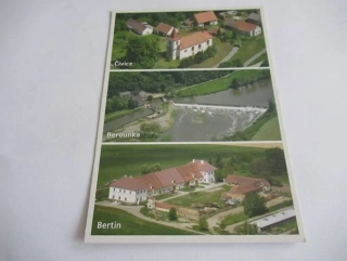 Čivice - Dvůr Bertín - Berounka, Bertín