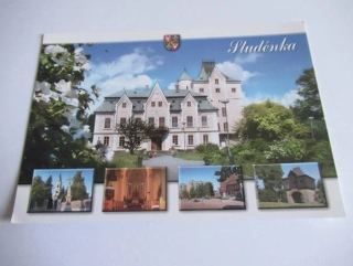 Studénka - schodiště ke kostelu sv. Bartoloměje, interiér kostela sv. Bartoloměje, náměstí Republiky, zámecká brána