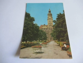 Prostějov - Náměstí 9. května s radnicí