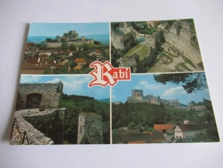 Rabí - trosky hradu